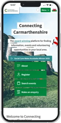 Platform screen grab that relates to activity